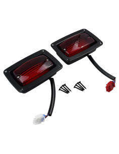Kit de Luces Traseras LED Congparts 12V para Carros de Golf