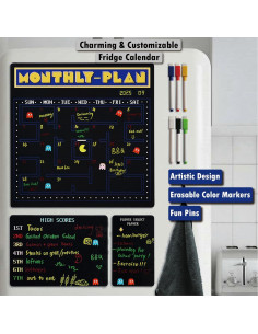 Planificador Magnético Jooday para Refrigerador - Juego Retro 2