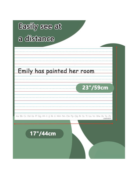 Papel de Borrado en Seco Magnético Joswisch 43x58 cm