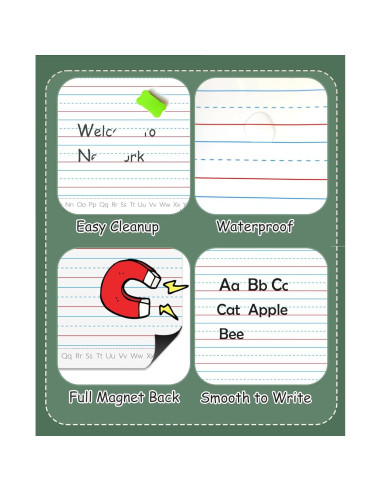 Papel de Borrado en Seco Magnético Joswisch 43x58 cm