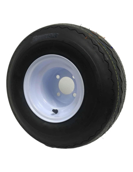 Juego de 4 Ruedas y Neumáticos de Golf Steeleng 18x8.5-8"