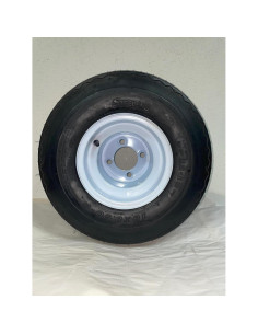 Juego de 4 Ruedas y Neumáticos de Golf Steeleng 18x8.5-8" 2