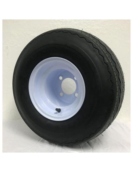 Juego de 4 Ruedas y Neumáticos de Golf Steeleng 18x8.5-8"