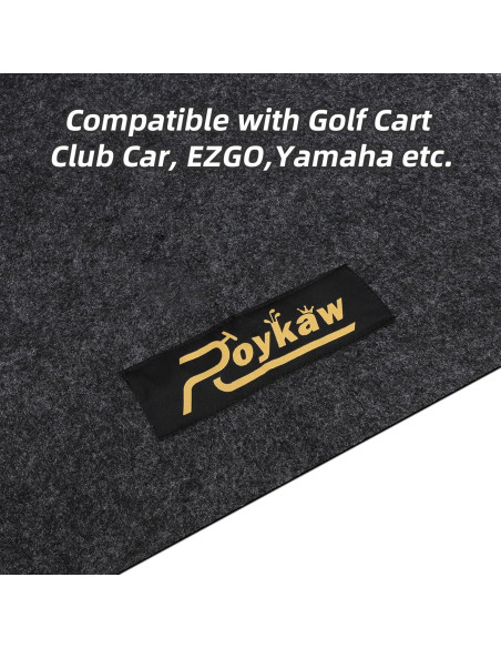 Alfombrilla de Estacionamiento Roykaw 2.80m x 1.50m para Carritos de Golf