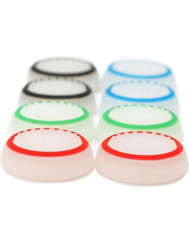 16 Tapas de Silicona Noctilucentes para Joystick SUBANG