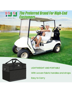 Bolsa Enfriadora 10L0L para Carro de Golf 12 Latas Plegable 2