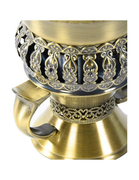 Quemador de Incienso Mubkhara PINCASOL Bronce 11.4 cm