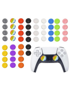 Agarraderas de Pulgar de Silicona CTHTBZ 50PCS para PS5 PS4 Xbox