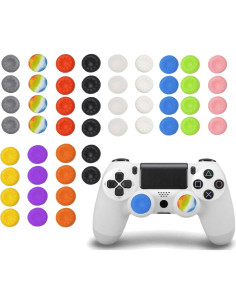 Agarraderas de Pulgar de Silicona CTHTBZ 50PCS para PS5 PS4 Xbox 2