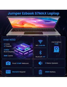 Laptop Jumper EZbook S7MAX 16" 16GB RAM 1152GB SSD Windows 11 2