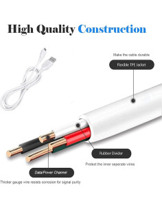 Cable de Carga y Sincronización Micro USB 1m Digipartspower 2