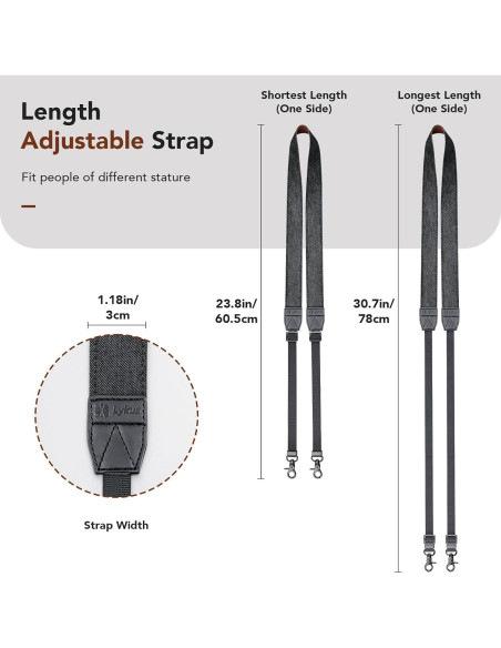Cinta de Cuello Lykus para Controladores DJI RC - Ajustable