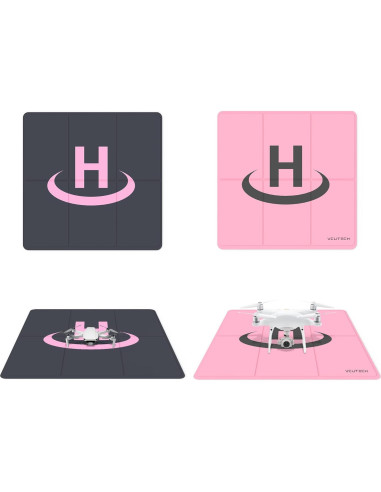 Plataforma de Aterrizaje para Drones VCUTECH 65 cm Rosa