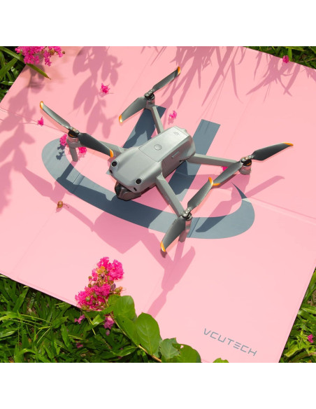Plataforma de Aterrizaje para Drones VCUTECH 65 cm Rosa