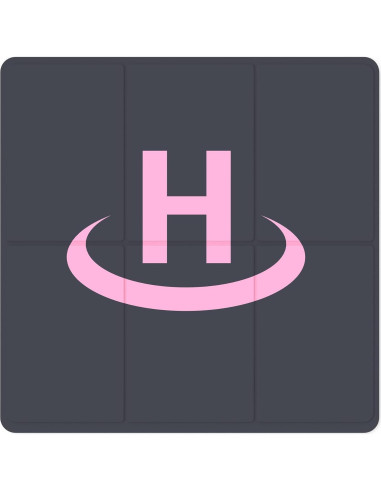 Plataforma de Aterrizaje para Drones VCUTECH 65 cm Rosa