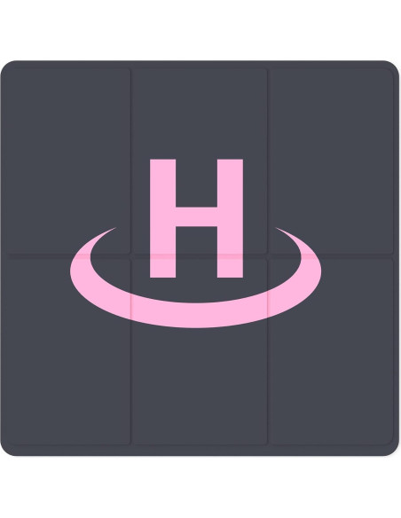 Plataforma de Aterrizaje para Drones VCUTECH 65 cm Rosa