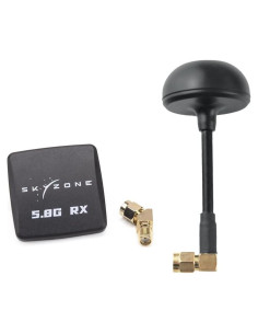 Antena FPV SKYZONE 5.8G Panel Plano y Hongo SMA para Drones
