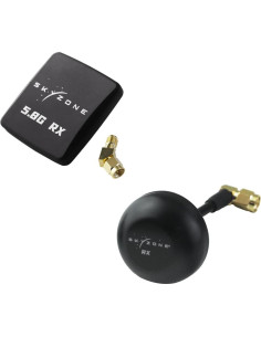 Antena FPV SKYZONE 5.8G Panel Plano y Hongo SMA para Drones 2