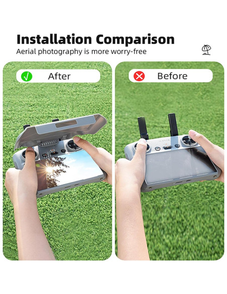 Cubierta Solar RC 2 Genérico para Control Remoto DJI Mini 4 Pro
