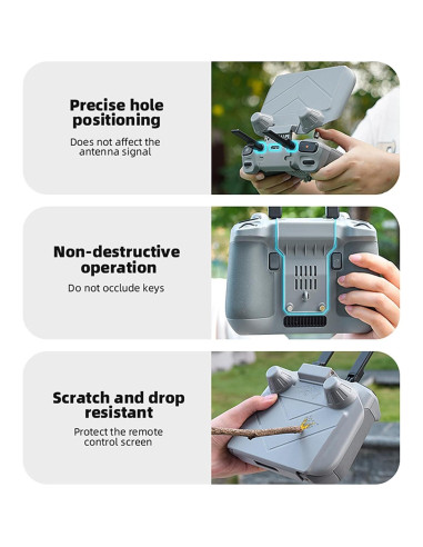 Cubierta Solar RC 2 Genérico para Control Remoto DJI Mini 4 Pro