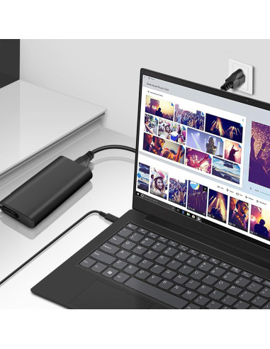 Cargador USB-C 65W HIBBO para Laptop HP y Dell