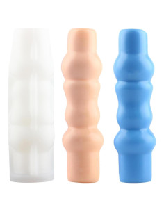 Molde de Silicona para Vela Pilar Geométrico XIAOSHUI 9.8x7.4cm