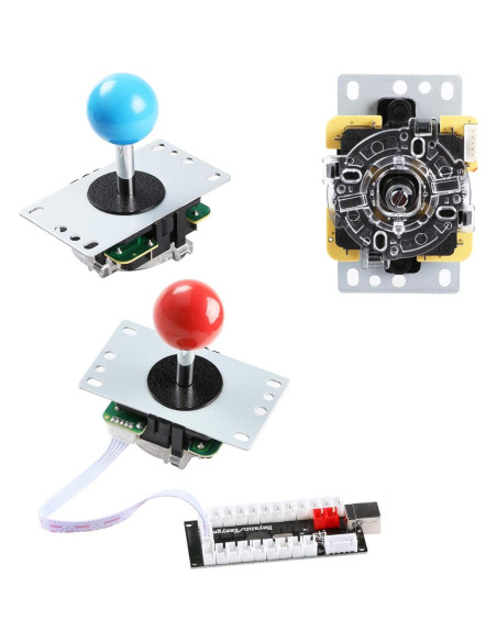 Kit Arcade LED Qenker para 2 Jugadores USB MAME y Raspberry Pi