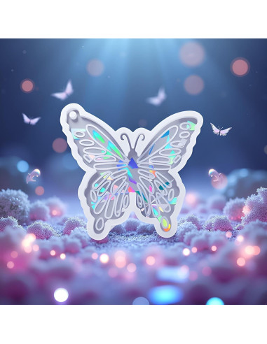 Molde de Silicona Mariposa Xinjincang para Resina DIY