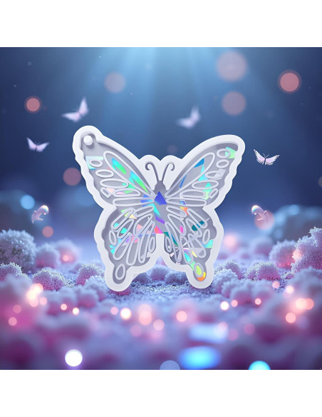 Molde de Silicona Mariposa Xinjincang para Resina DIY