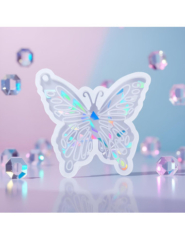 Molde de Silicona Mariposa Xinjincang para Resina DIY