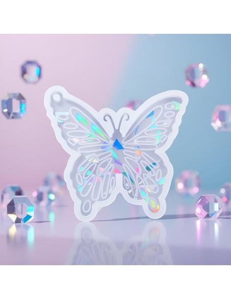 Molde de Silicona Mariposa Xinjincang para Resina DIY