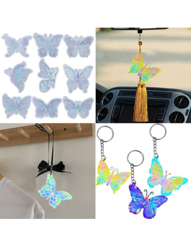 Molde de Silicona Mariposa Xinjincang para Resina DIY