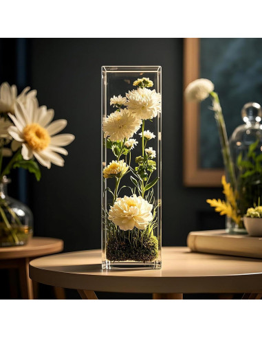 Moldes Rectangulares de Silicona para Resina Epóxica Xthrotsenk - 2 Tamaños