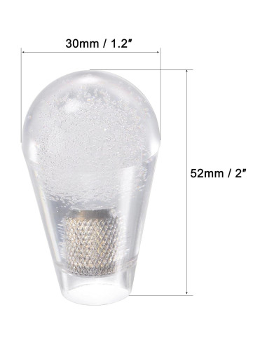 Mango Joystick Ovalado uxcell 52mm x 30mm para Arcade