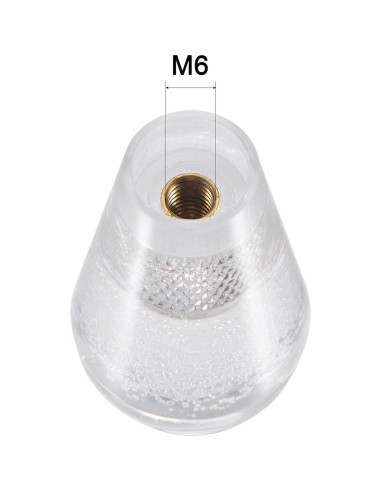 Mango Joystick Ovalado uxcell 52mm x 30mm para Arcade