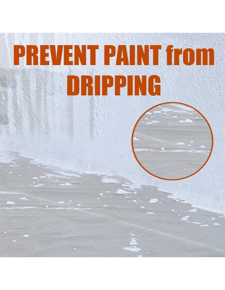 10 Lonas de Plástico Transparente Impermeable Cedolio 3.66x2.74m