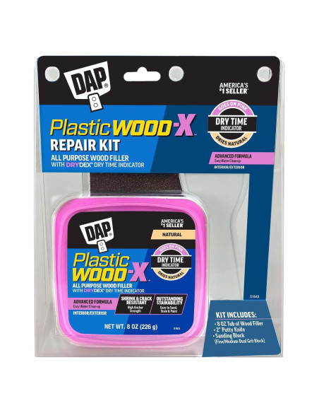 Relleno de Madera Plástica DAP-X DryDex 8 Oz Natural