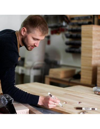 Katzco Set de 34 Marcadores de Madera para Reparación de Muebles
