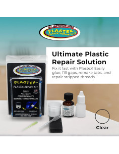 Kit de Reparación Plastex Pequeño - Plástico, Madera y Más 2