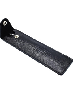 Estuche de Viaje de Cuero Genuino Parker Safety Razor 15cm 2