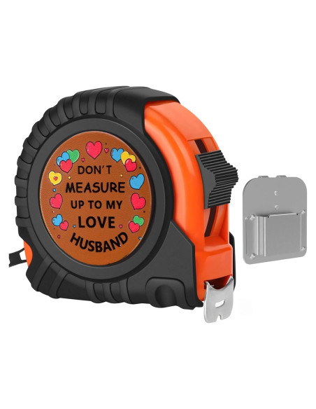 Cinta Métrica Grabada RugaijeffPooda 7.62m Amor Eterno