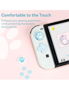 Tapas de Botón GeekShare para Joystick Switch - Azul 2