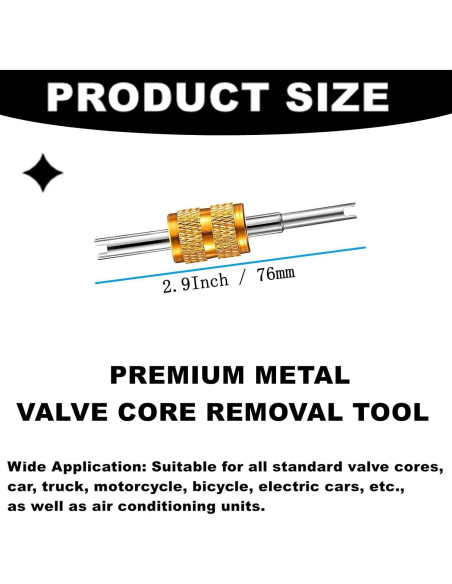 Kit de Válvula de Aire Acondicionado VOTNMIC 134PCS R12 R134a