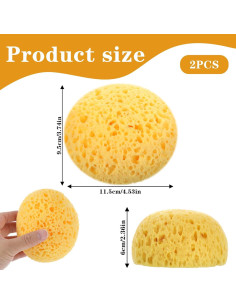 Esponjas Texturizadas Mabor para Pintura DIY - 2 Piezas 2