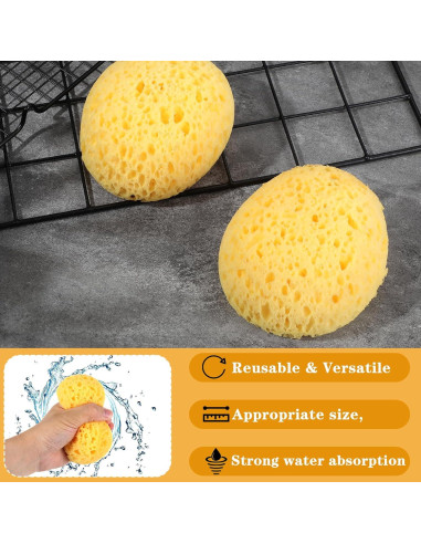 Esponjas Texturizadas Mabor para Pintura DIY - 2 Piezas