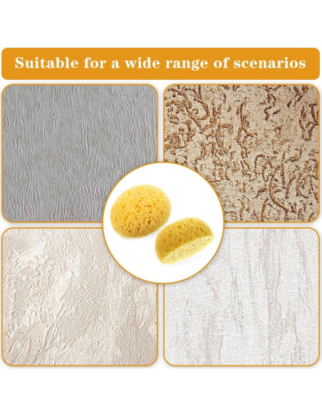 Esponjas Texturizadas Mabor para Pintura DIY - 2 Piezas