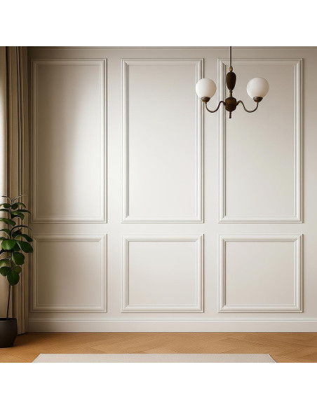 Kit de Molduras de Pared Autoadhesivas TRAIN2 ART 6 Juegos 61x137 cm