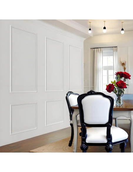 Kit de Molduras de Pared Autoadhesivas TRAIN2 ART 6 Juegos 61x137 cm