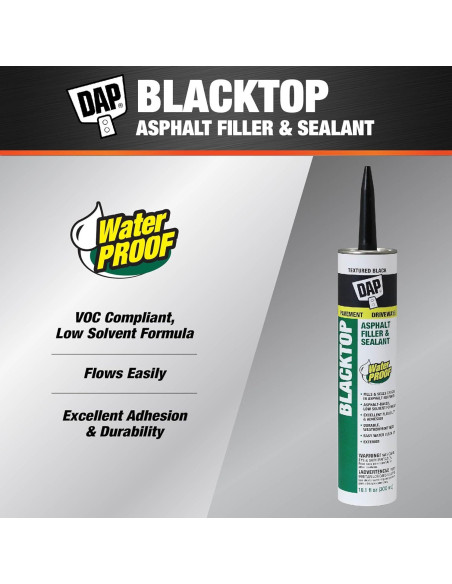 Sellador de Asfalto DAP Blacktop 286 g - Relleno Grietas