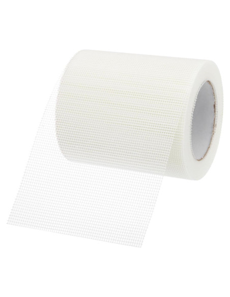 Cinta de Reparación de Yeso PATIKIL 15 cm x 30 m Fibra de Vidrio